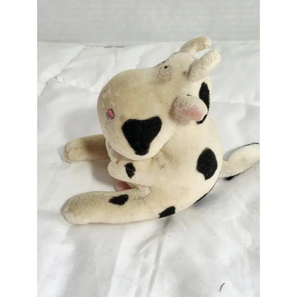 Minimals Sandra Boynton 1992 Gund Stuffed Cow Plush M.J. Retired Discontinued